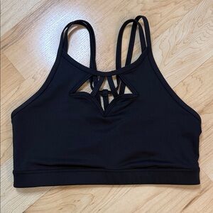 Victoria Sport Black Strappy Sports Bra